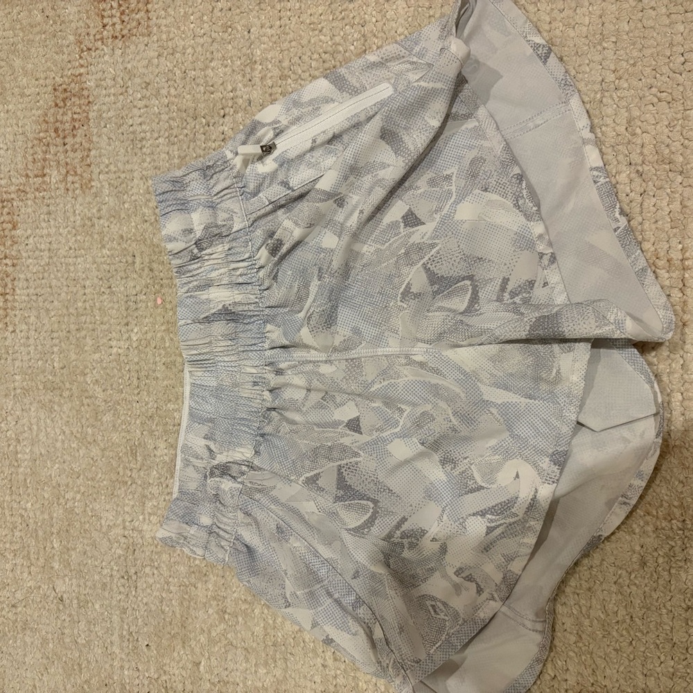 Stylish Gray Patterned Skirt